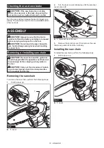 Предварительный просмотр 10 страницы Makita DUC101 Instruction Manual