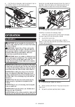 Preview for 13 page of Makita DUC101 Instruction Manual