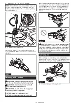 Предварительный просмотр 14 страницы Makita DUC101 Instruction Manual