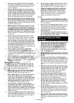 Preview for 4 page of Makita DUC101SF Instruction Manual