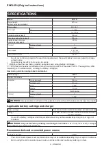 Preview for 8 page of Makita DUC101Z01 Instruction Manual