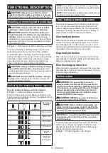 Preview for 13 page of Makita DUC101Z01 Instruction Manual