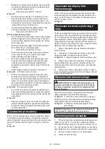 Preview for 28 page of Makita DUC101Z01 Instruction Manual