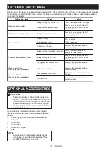 Preview for 18 page of Makita DUC122 Instruction Manual