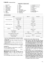 Preview for 15 page of Makita DUC122PTE Instruction Manual