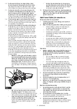 Предварительный просмотр 5 страницы Makita DUC150 Instruction Manual