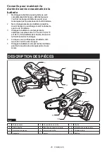 Preview for 25 page of Makita DUC150 Instruction Manual