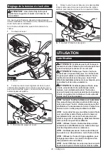 Предварительный просмотр 30 страницы Makita DUC150 Instruction Manual