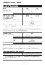 Preview for 37 page of Makita DUC150 Instruction Manual