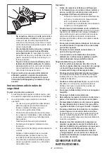 Предварительный просмотр 41 страницы Makita DUC150 Instruction Manual