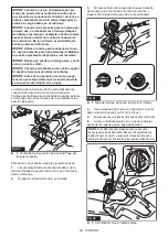 Предварительный просмотр 49 страницы Makita DUC150 Instruction Manual