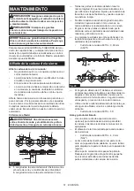 Предварительный просмотр 51 страницы Makita DUC150 Instruction Manual