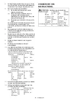 Preview for 35 page of Makita DUC204 Instruction Manual