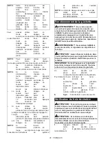 Preview for 38 page of Makita DUC204 Instruction Manual