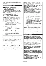 Preview for 57 page of Makita DUC204 Instruction Manual