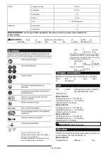 Preview for 144 page of Makita DUC204 Instruction Manual