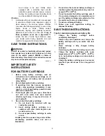 Preview for 9 page of Makita DUC252 Instruction Manual