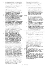 Предварительный просмотр 101 страницы Makita DUC254C Instruction Manual