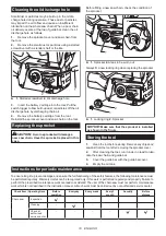 Предварительный просмотр 18 страницы Makita DUC254SF Instruction Manual