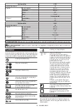 Preview for 63 page of Makita DUC254Z Instruction Manual