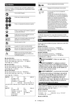 Preview for 30 page of Makita DUC256 Instruction Manual