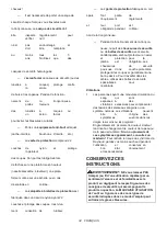 Preview for 34 page of Makita DUC256 Instruction Manual