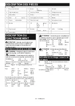 Preview for 36 page of Makita DUC256 Instruction Manual