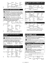 Preview for 39 page of Makita DUC256 Instruction Manual