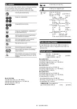 Preview for 89 page of Makita DUC256 Instruction Manual