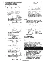 Preview for 93 page of Makita DUC256 Instruction Manual