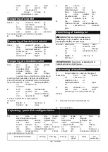 Preview for 158 page of Makita DUC256 Instruction Manual