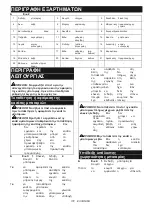 Preview for 172 page of Makita DUC256 Instruction Manual