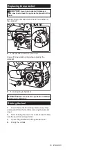 Preview for 19 page of Makita DUC256PG2 Instruction Manual