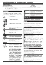 Preview for 21 page of Makita DUC303 Instruction Manual