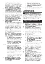 Preview for 32 page of Makita DUC303Z Instruction Manual