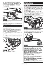 Preview for 15 page of Makita DUC304 Instruction Manual