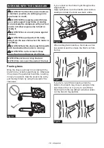 Preview for 16 page of Makita DUC304 Instruction Manual