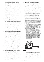 Preview for 27 page of Makita DUC304 Instruction Manual