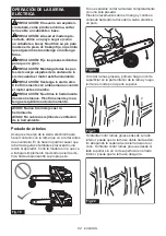 Preview for 62 page of Makita DUC304 Instruction Manual