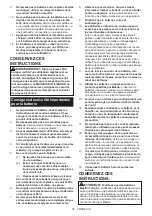 Preview for 26 page of Makita DUC307ZX1 Instruction Manual