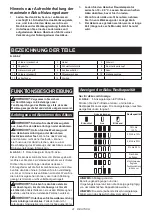 Preview for 41 page of Makita DUC307ZX1 Instruction Manual