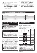 Preview for 69 page of Makita DUC307ZX1 Instruction Manual