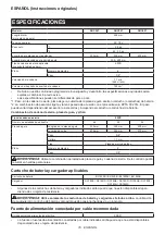 Preview for 78 page of Makita DUC307ZX1 Instruction Manual