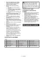 Preview for 33 page of Makita DUC353 Instruction Manual