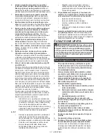 Предварительный просмотр 57 страницы Makita DUC353 Instruction Manual