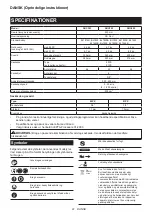 Preview for 91 page of Makita DUC353PT4J Instruction Manual