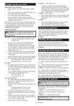 Preview for 16 page of Makita DUC355 Instruction Manual