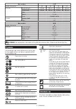 Preview for 8 page of Makita DUC356 Instruction Manual