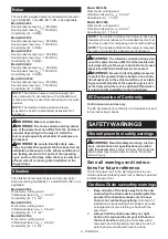 Preview for 9 page of Makita DUC356 Instruction Manual