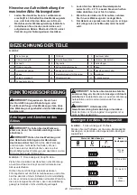 Preview for 40 page of Makita DUC356 Instruction Manual